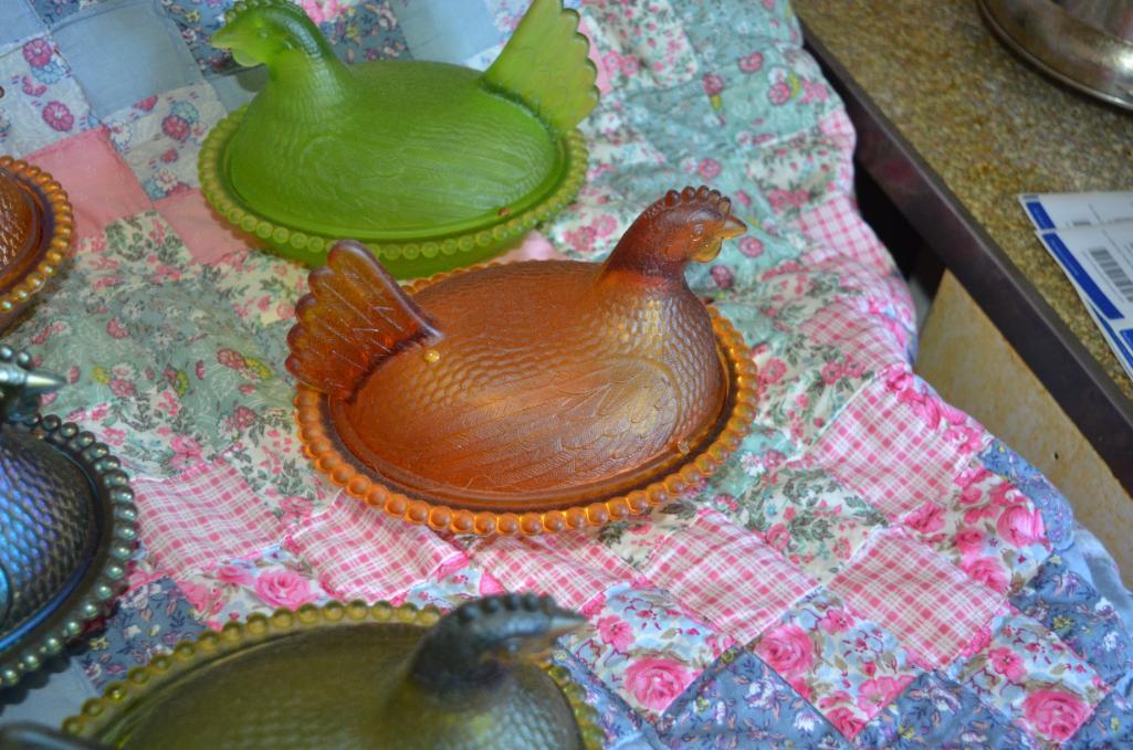 (7) Hens on the Nest