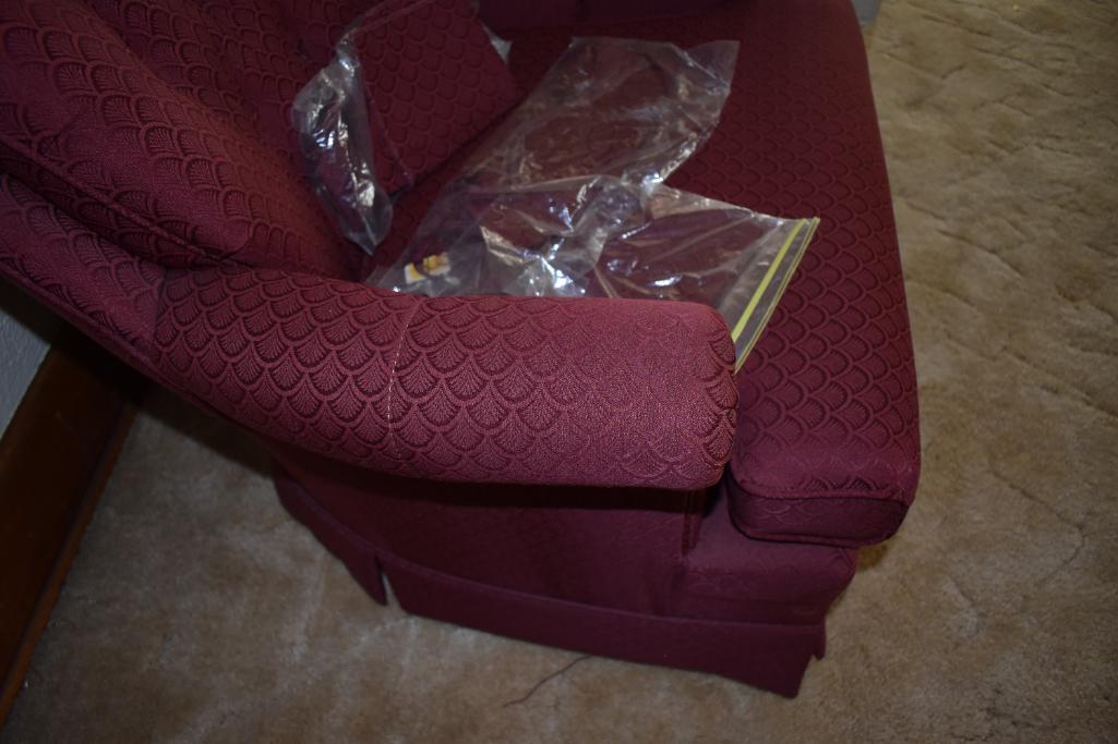 (2) Modern upholstered chairs