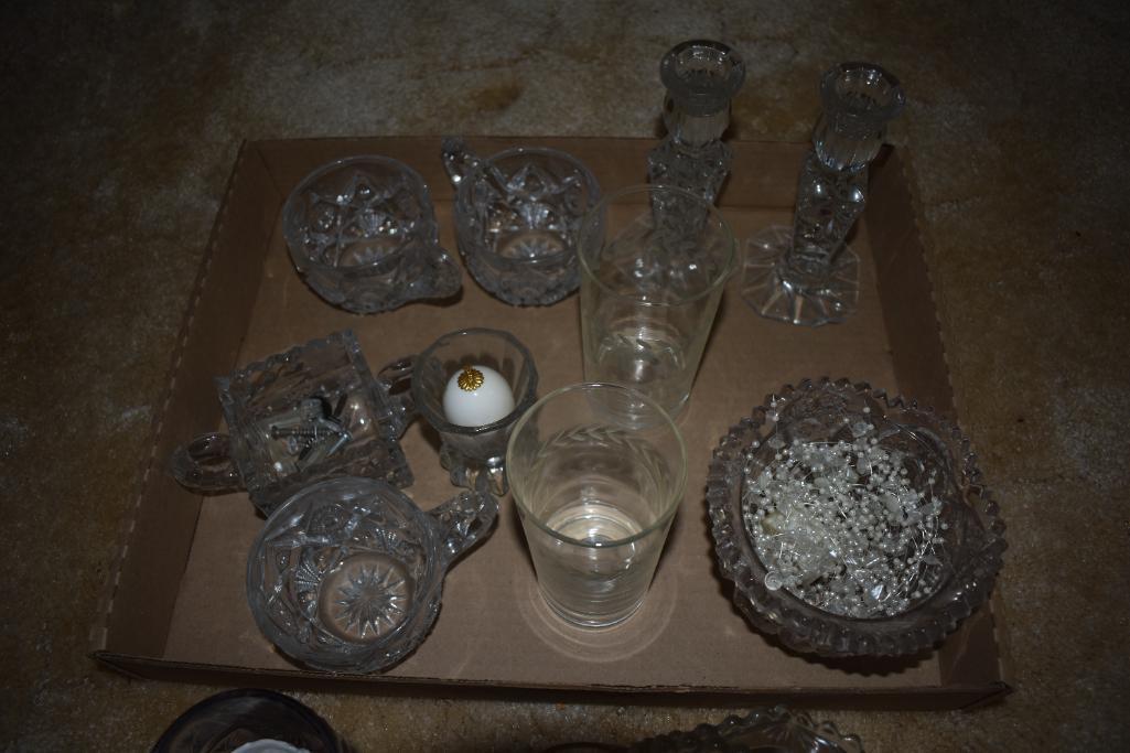 Quantity of clear glass
