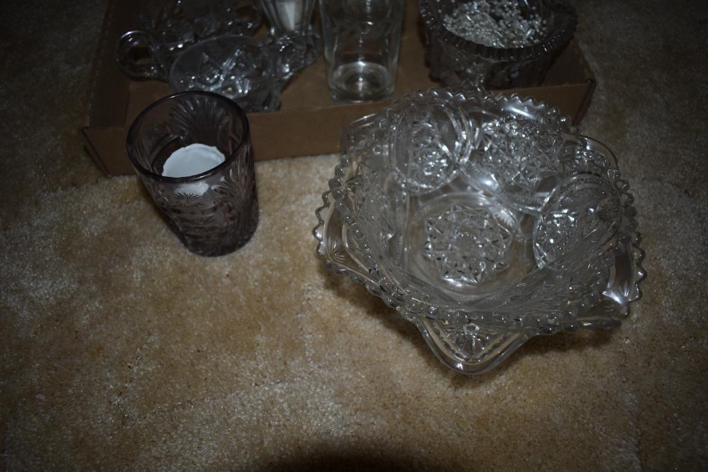 Quantity of clear glass