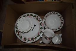 Quantity of Christmas dishes