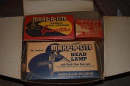 Make-Lite bicycle headlight in original box