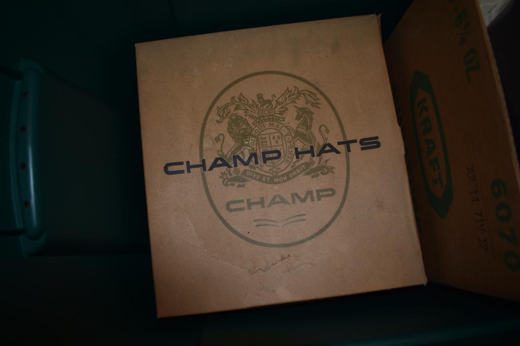 Tote of ladies hats