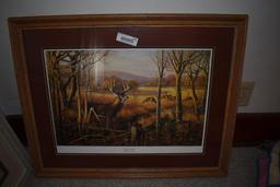 (2) Framed prints