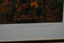 (2) Framed prints