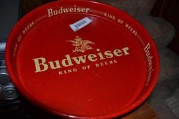 13 in. diameter Budweiser tray