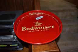 13 in. diameter Budweiser tray