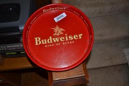 13 in. diameter Budweiser tray