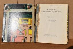 Modern Ukrainian grammar book Copyright 1949