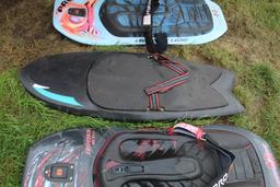 (3) Hydroslide Kneeboards