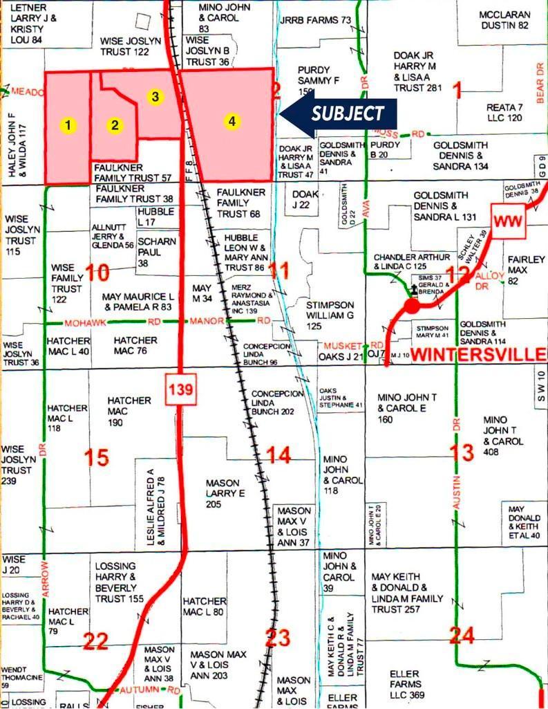 Tract 4 - 186.2 Surveyed Acres