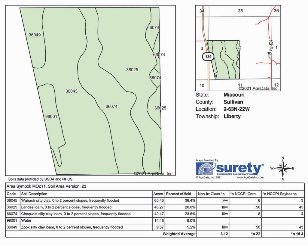 Tract 4 - 186.2 Surveyed Acres