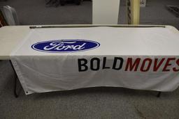 Ford Flag on metal pipe