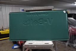 Good Year V Belts single sided metal embossed sign
