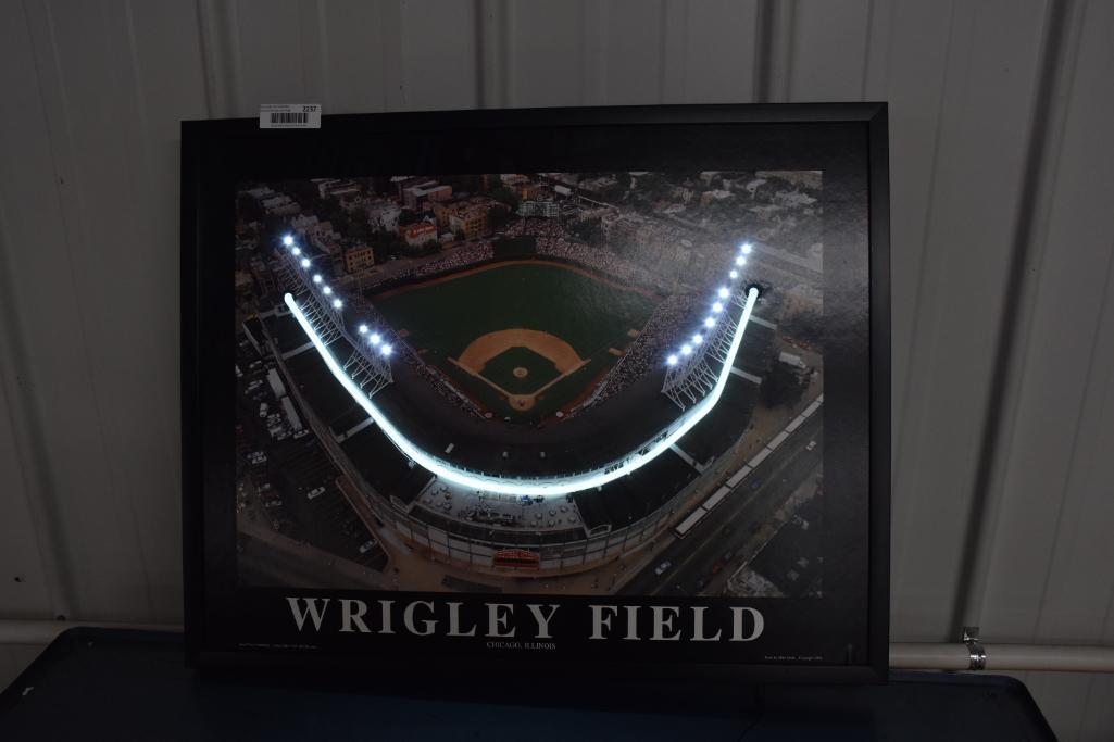 Wrigley Field light up neon/led sign