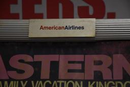 American Airlines advertising display