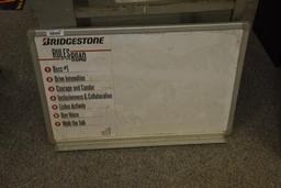 Bridgestone dry erase board