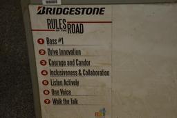 Bridgestone dry erase board