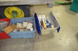 Several containers of furnace parts, view photos closely