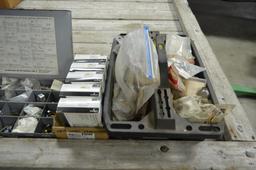 Several containers of furnace parts, view photos closely