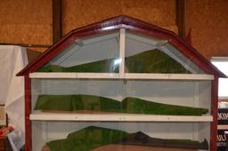 Barn Toy Display Cabinet