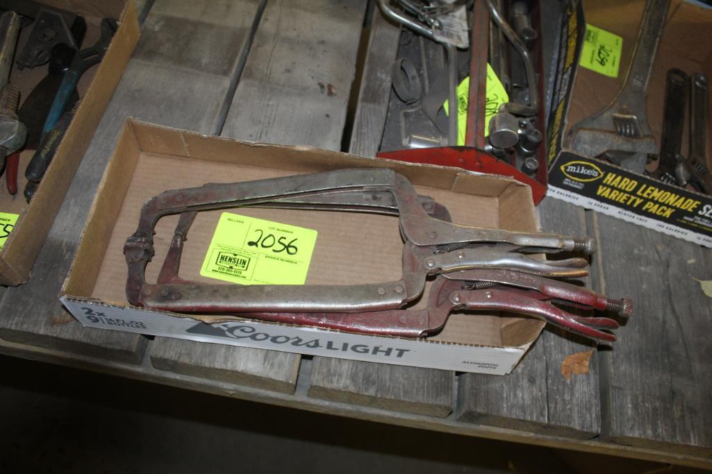 (2) Vice Grip Welding Clamps