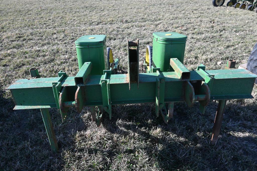 Shop built 2 row 30" 3-pt. planter