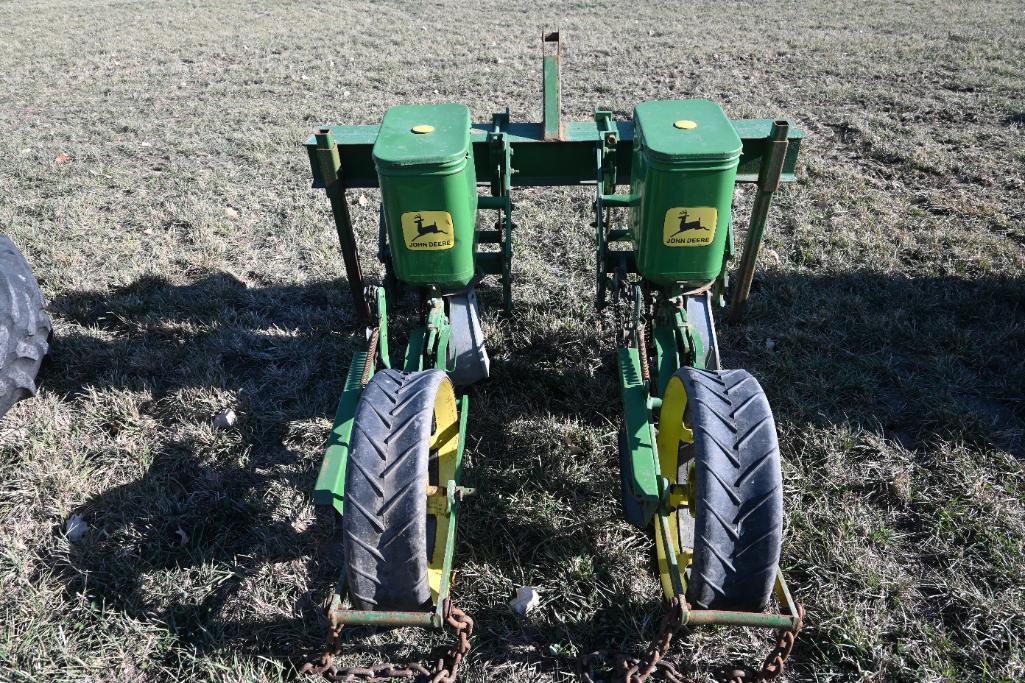 Shop built 2 row 30" 3-pt. planter