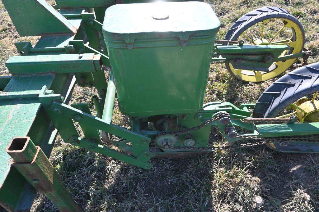 Shop built 2 row 30" 3-pt. planter