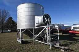 Older portable grain dryer