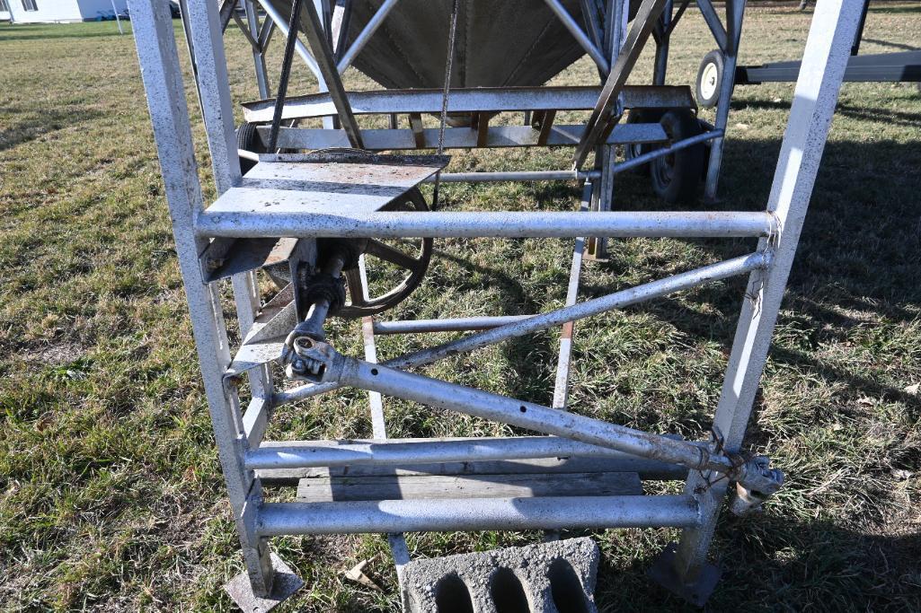 Older portable grain dryer