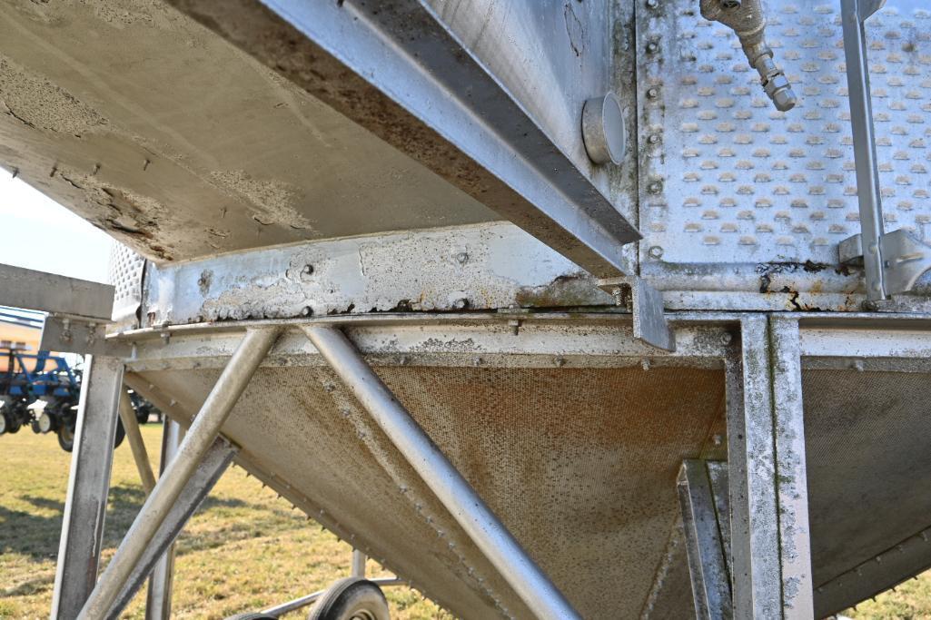 Older portable grain dryer