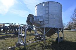 Older portable grain dryer