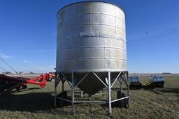 Older portable grain dryer