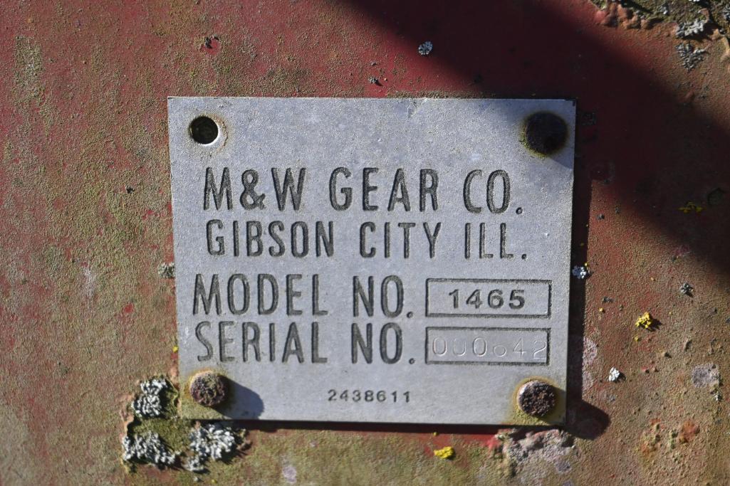 M&W 1465 7-shank disk ripper