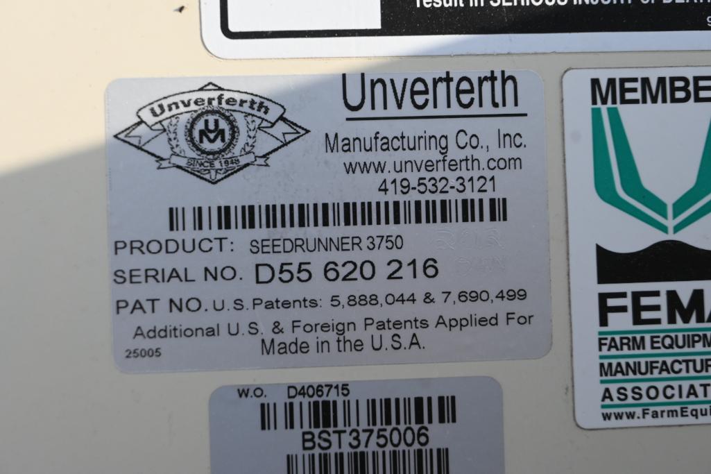 Unverferth 3750 seed tender