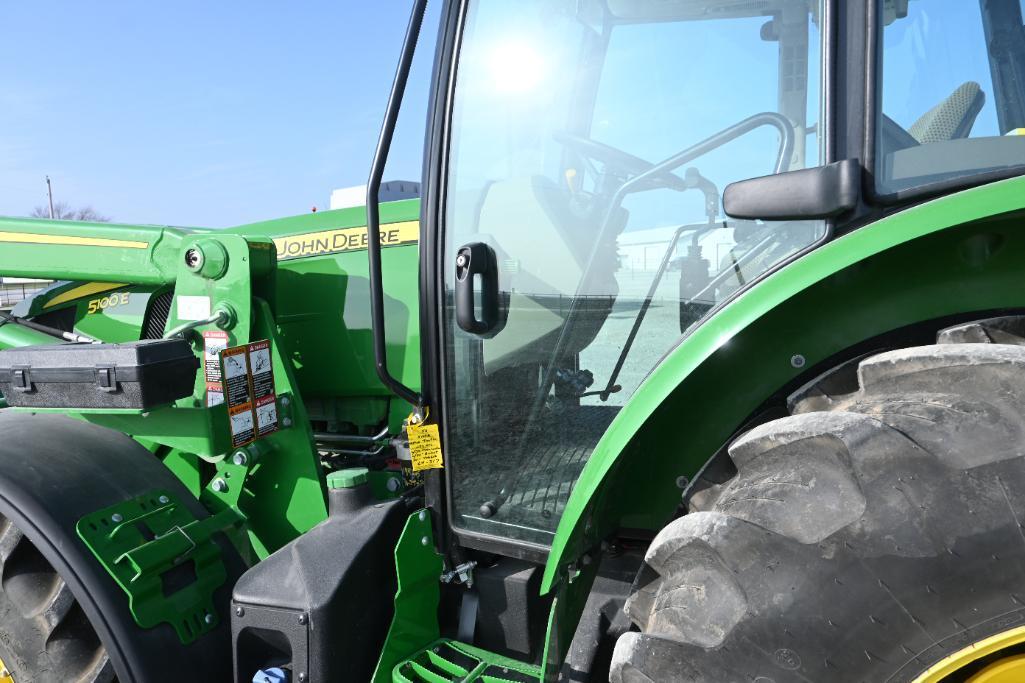 2019 John Deere 5100E MFWD tractor