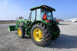 2019 John Deere 5100E MFWD tractor