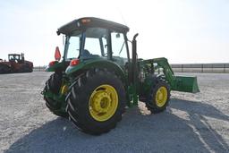 2019 John Deere 5100E MFWD tractor