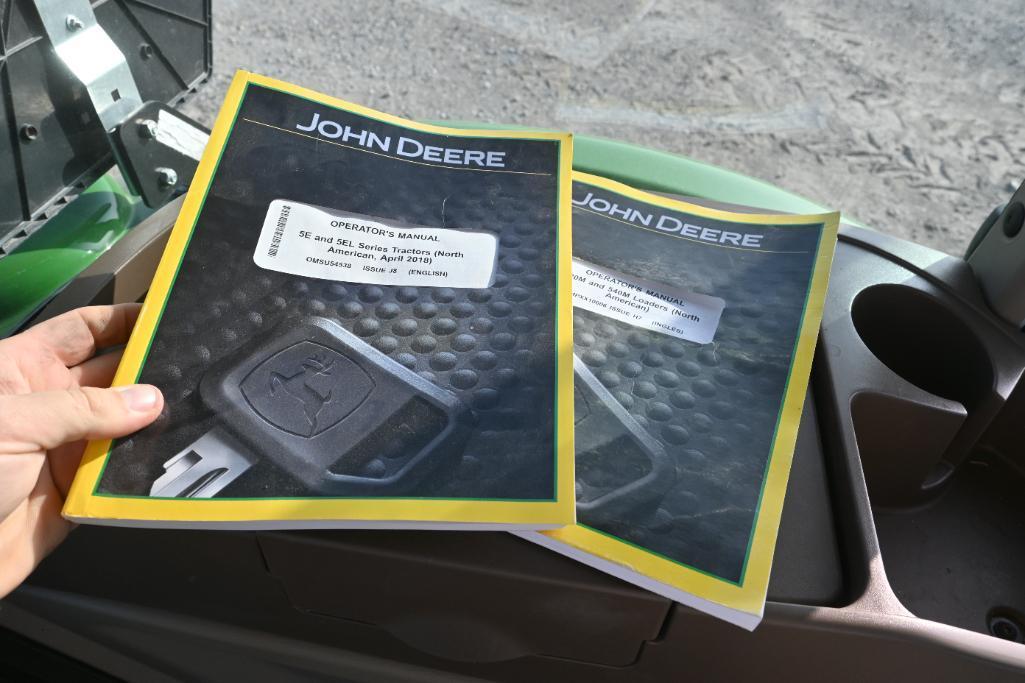 2019 John Deere 5100E MFWD tractor