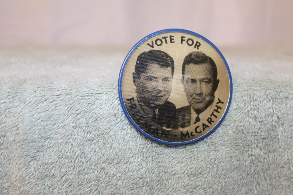 Vote DFL '58 Button