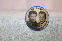 Vote DFL '58 Button