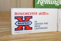 Winchester and Remington 22-250