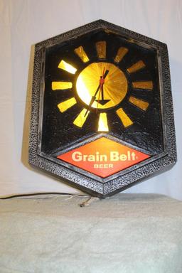 Grain Belt Clock