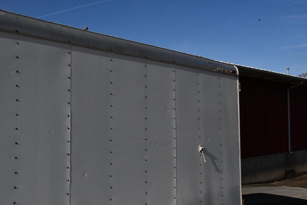 2000 Doolittle 14' tandem axle cargo trailer