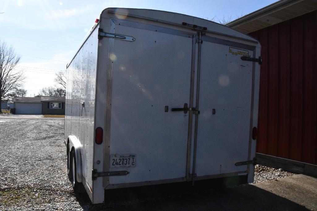 2000 Doolittle 14' tandem axle cargo trailer