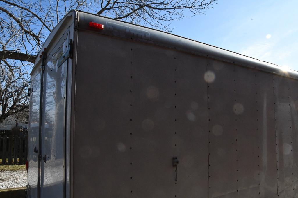 2000 Doolittle 14' tandem axle cargo trailer