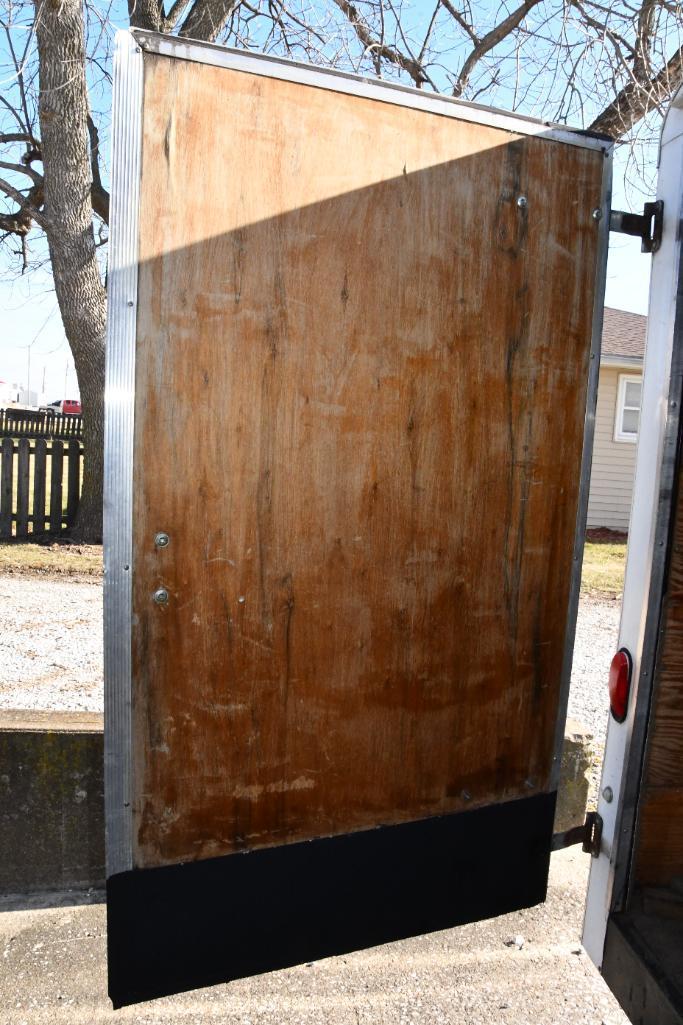 2000 Doolittle 14' tandem axle cargo trailer