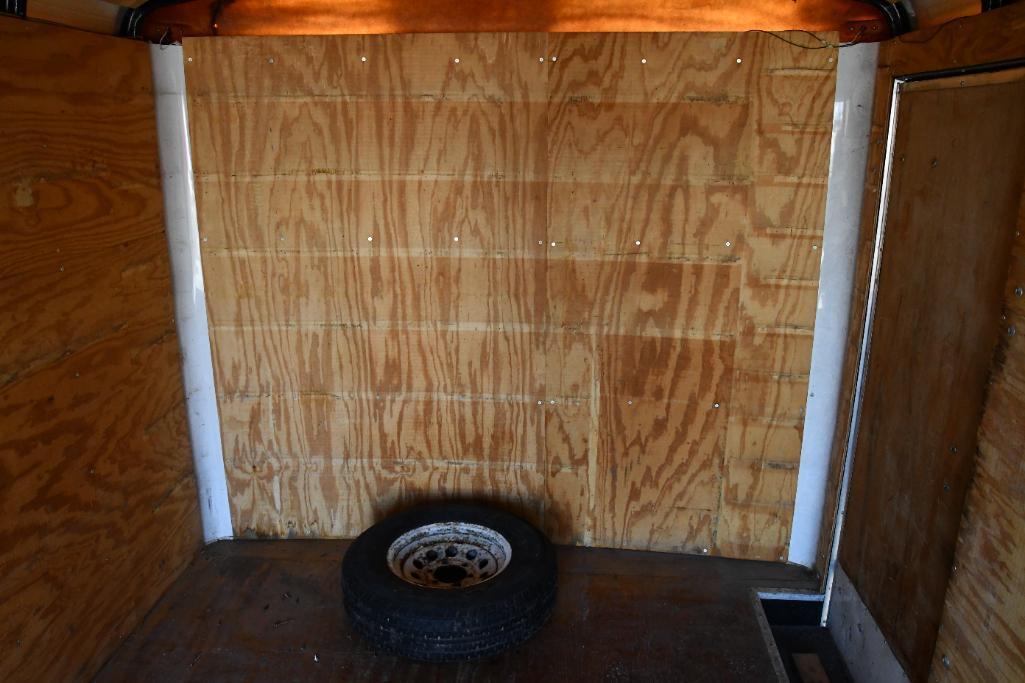 2000 Doolittle 14' tandem axle cargo trailer