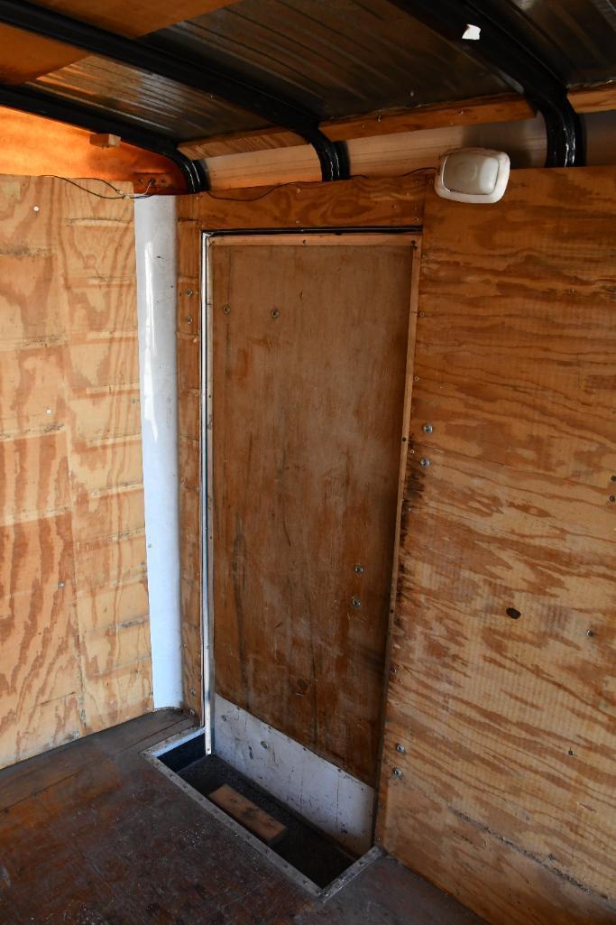 2000 Doolittle 14' tandem axle cargo trailer